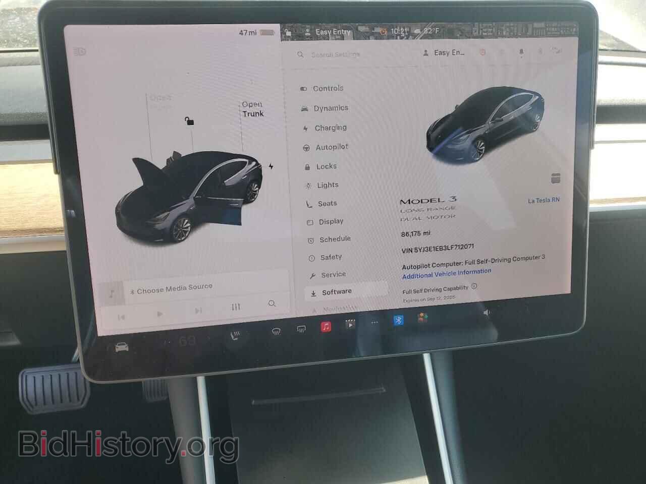 2020 TESLA MODEL 3 - VIN: 5YJ3E1EB3LF712071 - Photo 9