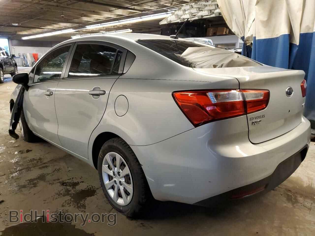 2012 KIA RIO - VIN: KNADN4A3XC6094695 - Фото 2