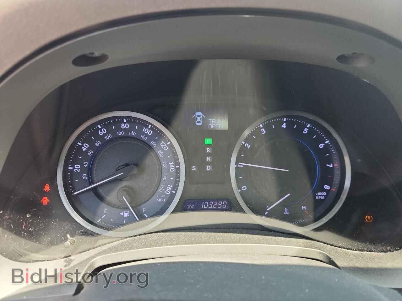 2012 LEXUS IS - VIN: JTHBF5C29C5167903 - Photo 9