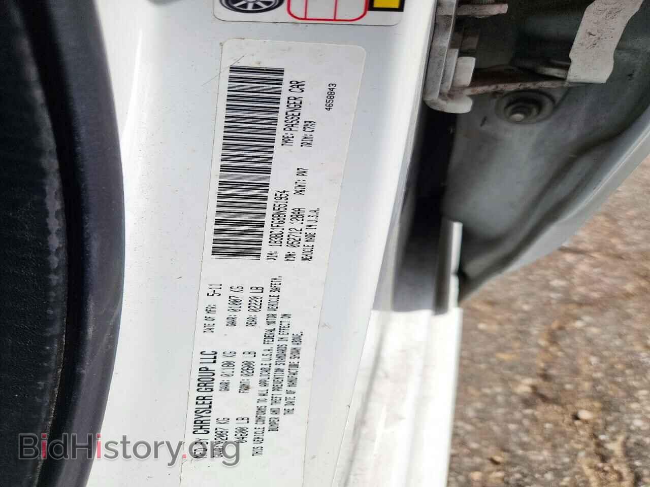 2011 DODGE AVENGER - VIN: 1B3BD1FG8BN551954 - Photo 12