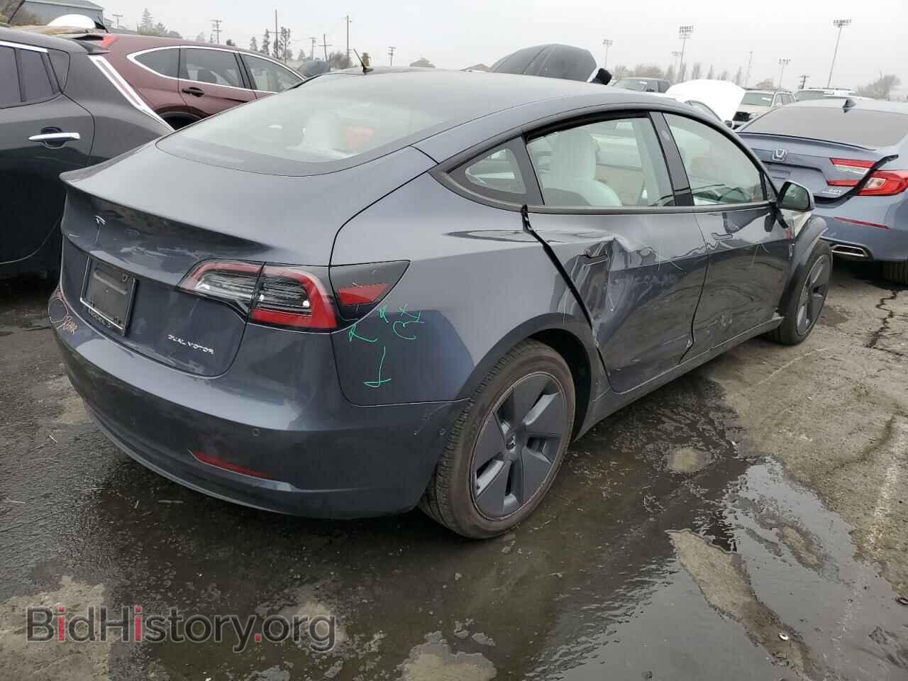2022 TESLA MODEL 3 - VIN: 5YJ3E1EB3NF308609 - Photo 3