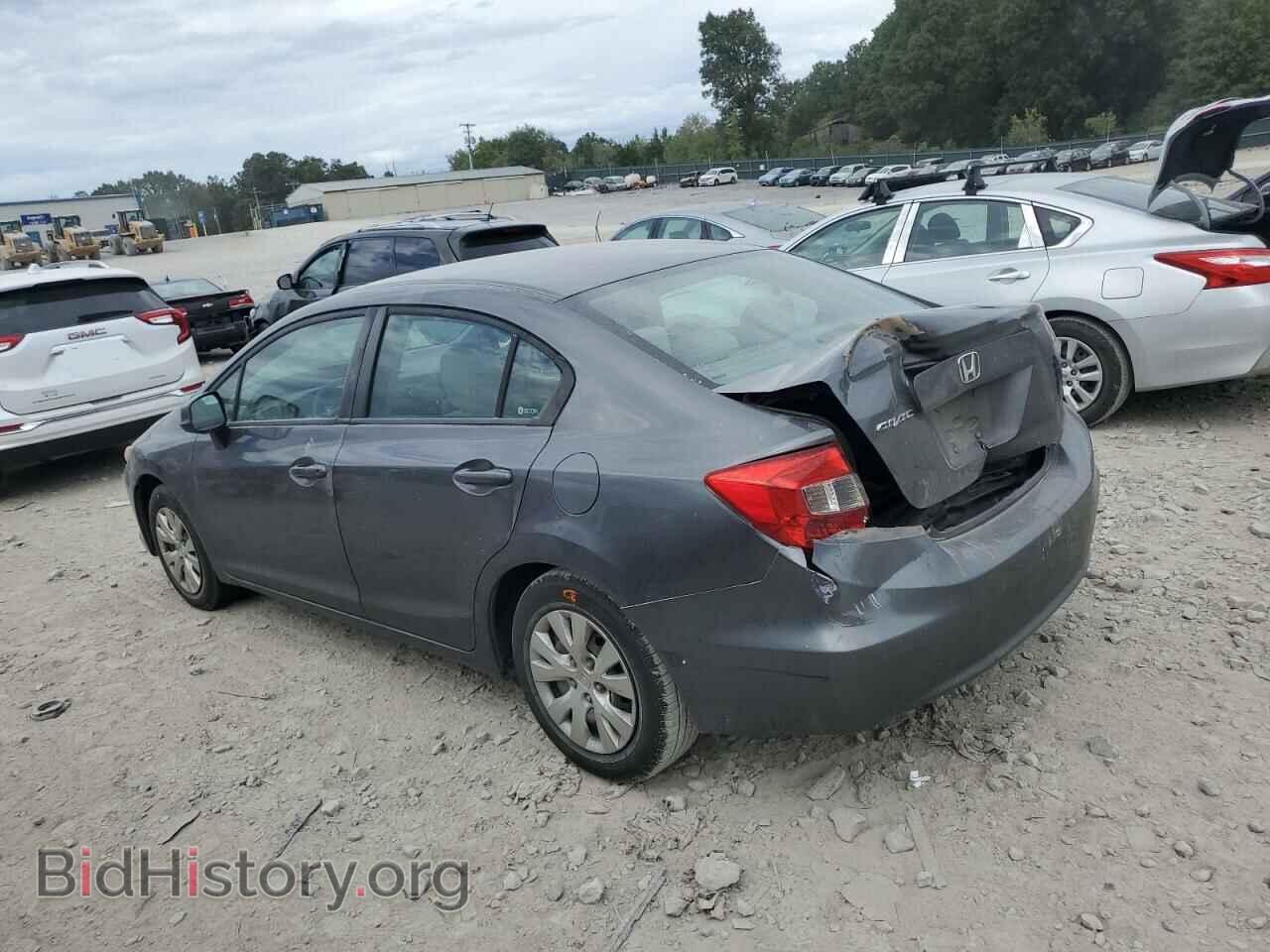 2012 HONDA CIVIC - VIN: 2HGFB2F59CH306375 - Фото 2