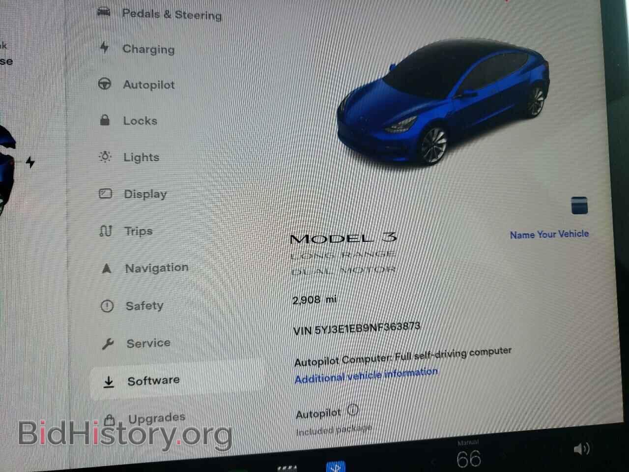 2022 TESLA MODEL 3 - VIN: 5YJ3E1EB9NF363873 - Фото 9