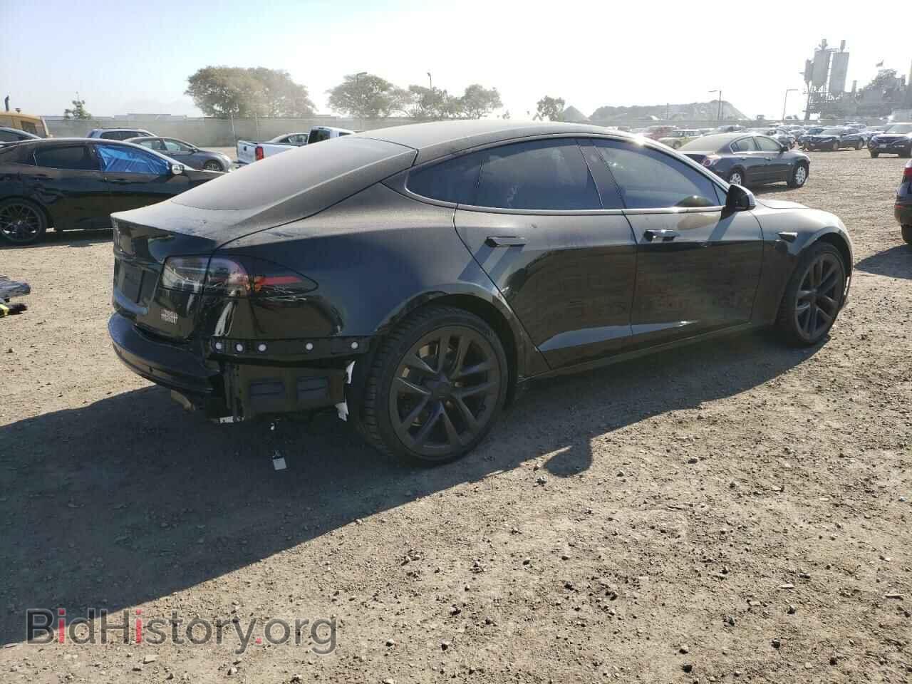 2022 TESLA MODEL S - VIN: 5YJSA1E6XNF479044 - Фото 3