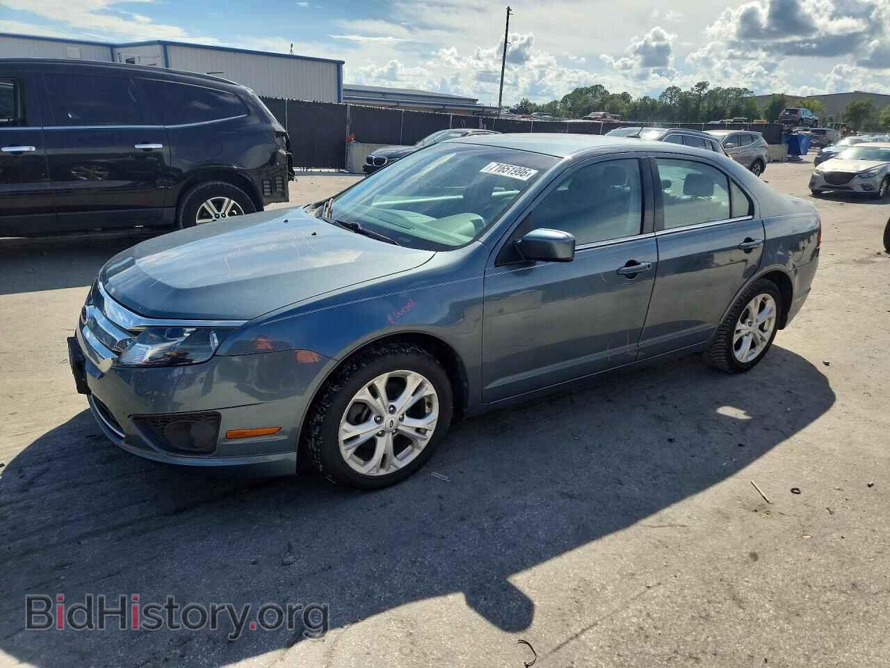 Photo 3FAHP0HG7CR281482 - FORD FUSION 2012