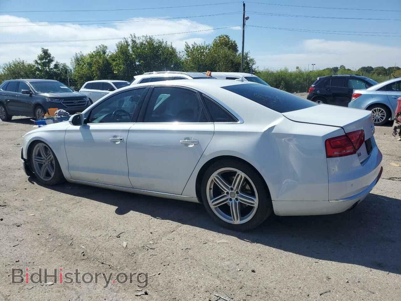 2013 AUDI A8 - VIN: WAUAGAFD0DN003499 - Фото 2