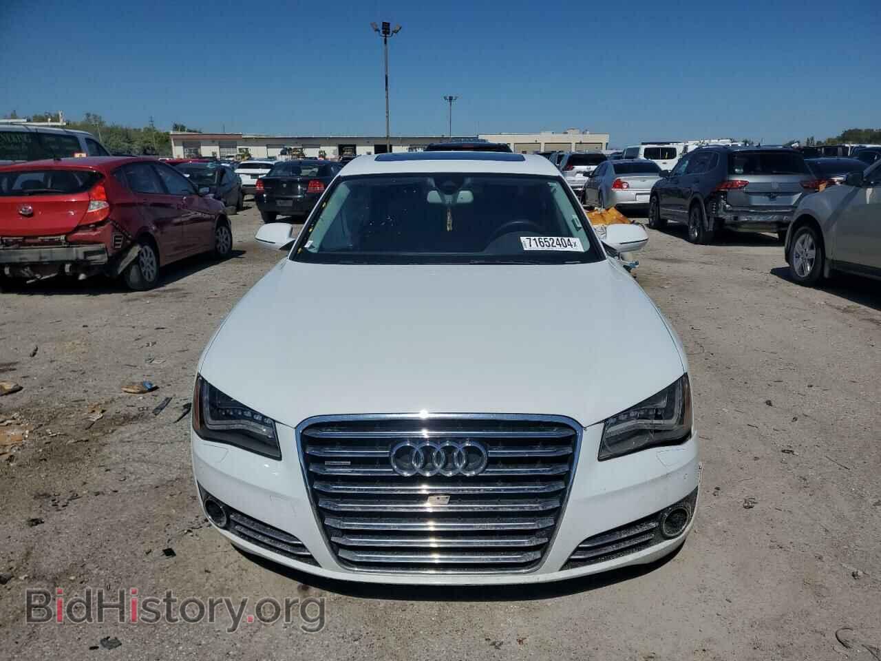 2013 AUDI A8 - VIN: WAUAGAFD0DN003499 - Фото 5
