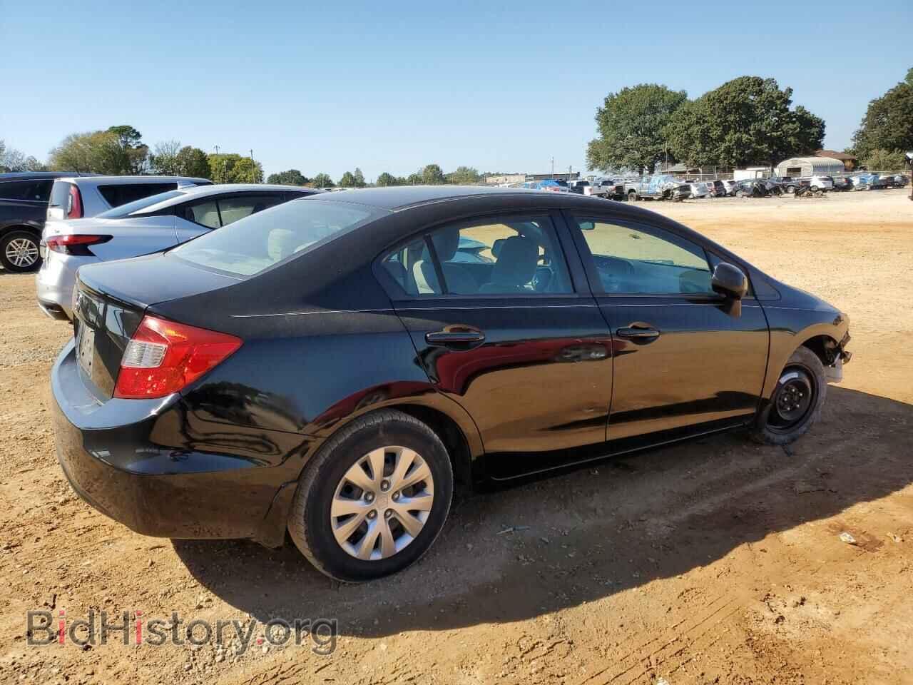 2012 HONDA CIVIC - VIN: 2HGFB2F51CH300960 - Фото 3