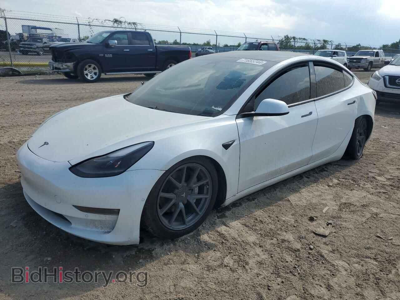 Photo 5YJ3E1EB7MF924831 - TESLA MODEL 3 2021