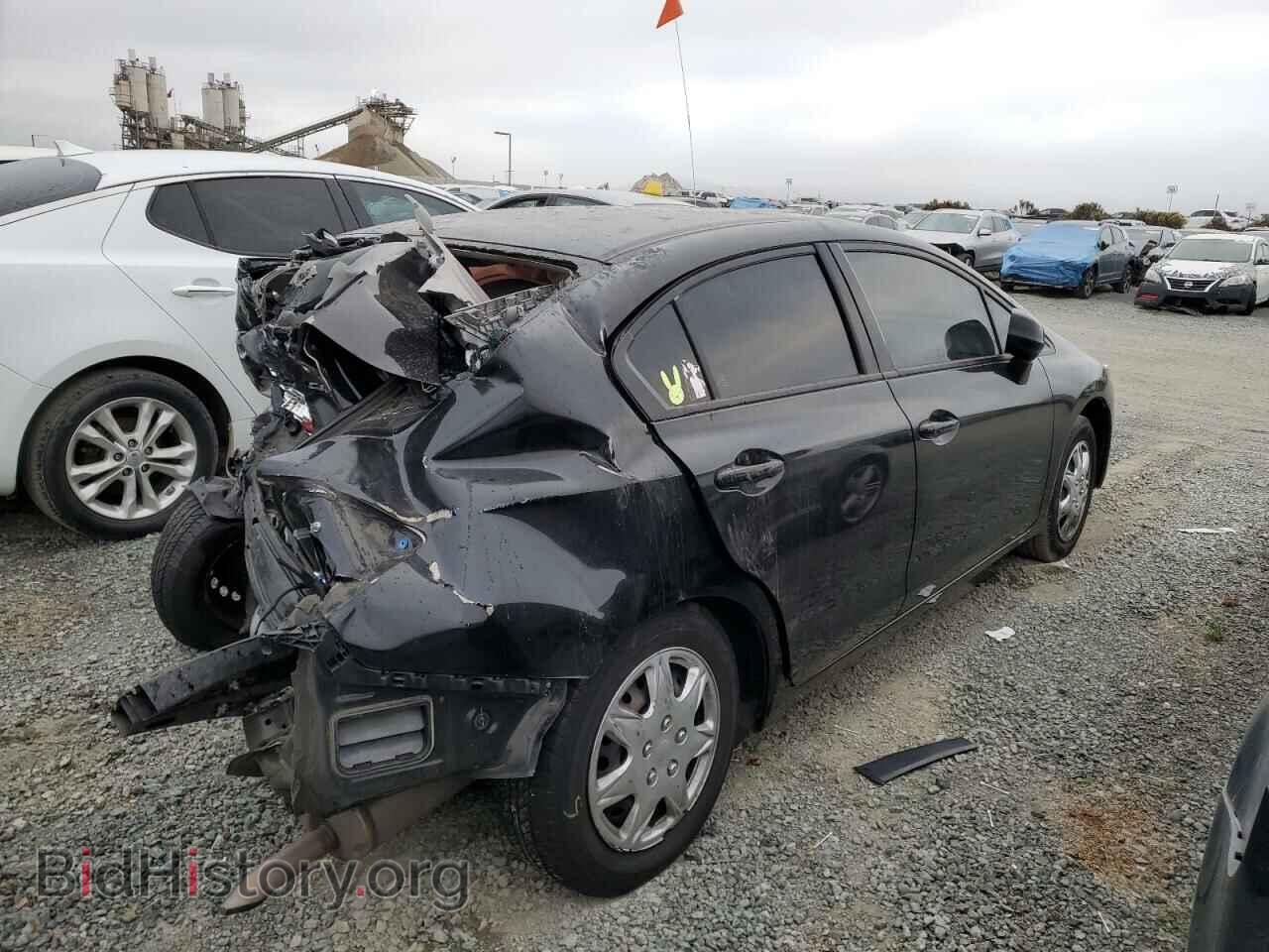 2012 HONDA CIVIC - VIN: 2HGFB2F56CH569746 - Фото 3