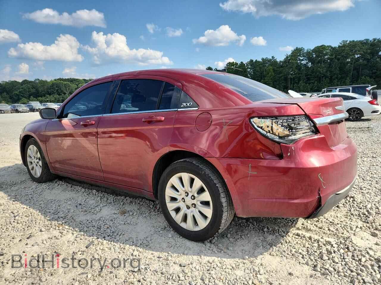 2013 CHRYSLER 200 - VIN: 1C3CCBAG4DN736674 - Фото 2