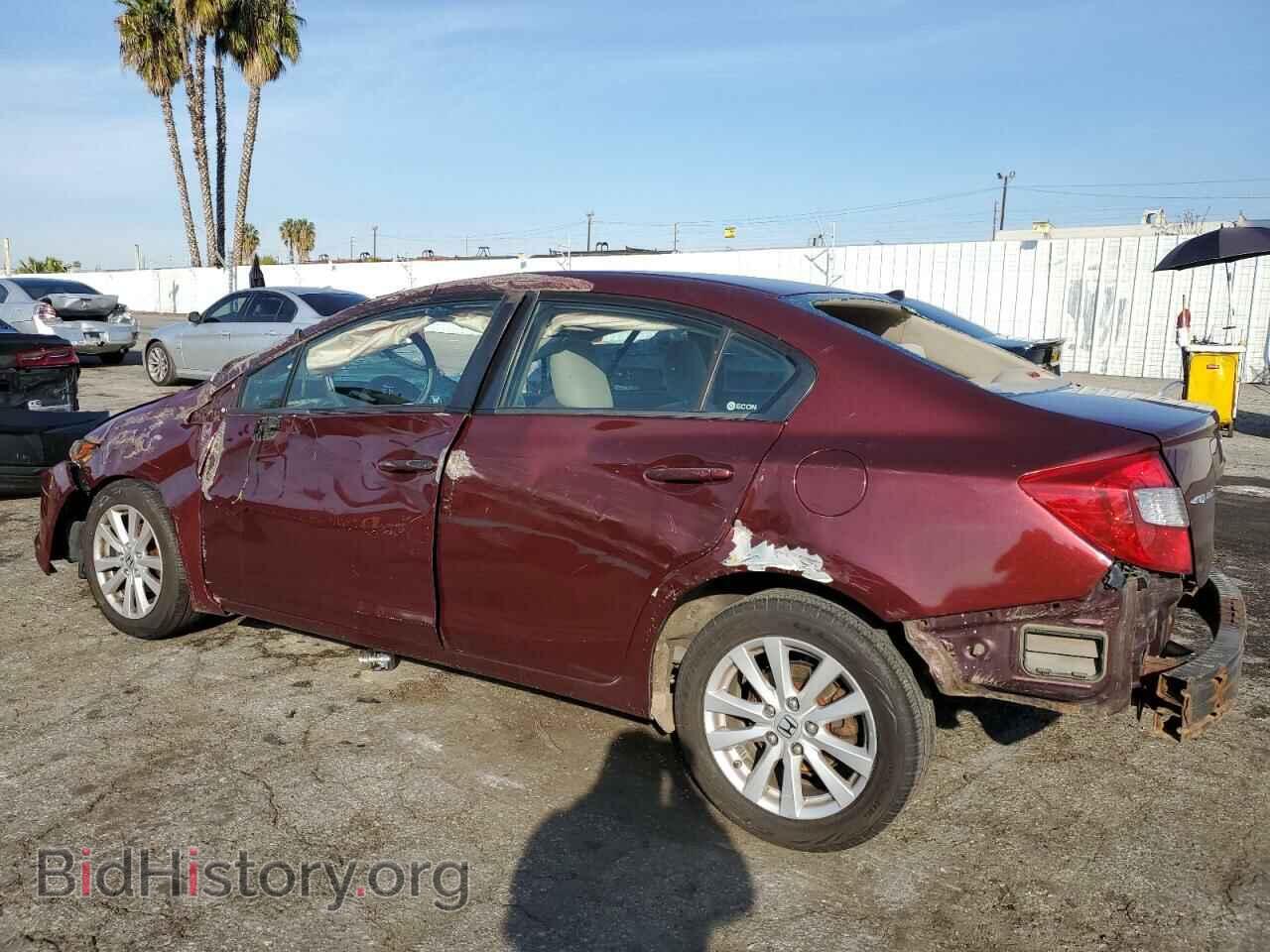 2012 HONDA CIVIC - VIN: 2HGFB2F89CH532782 - Фото 2