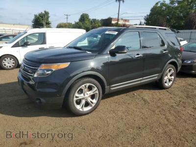 2013 Ford EXPLORER Limited, черный — VIN 1FM5K8F83DGA81869, Copart