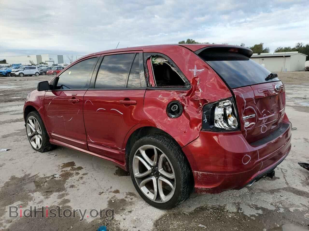 2014 FORD EDGE - VIN: 2FMDK3AK8EBA23315 - Фото 2