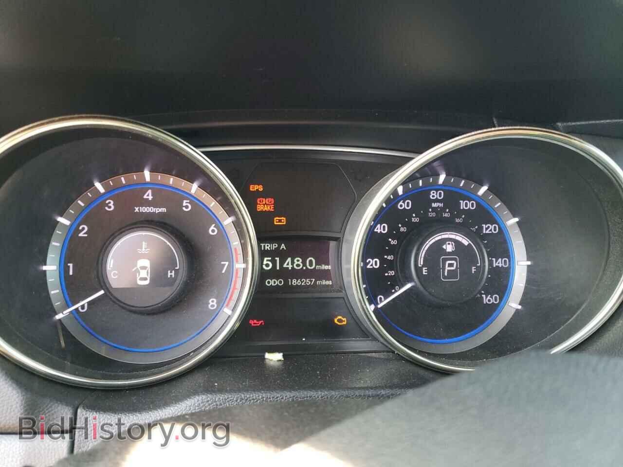 2012 HYUNDAI SONATA - VIN: 5NPEB4AC7CH450705 - Фото 9