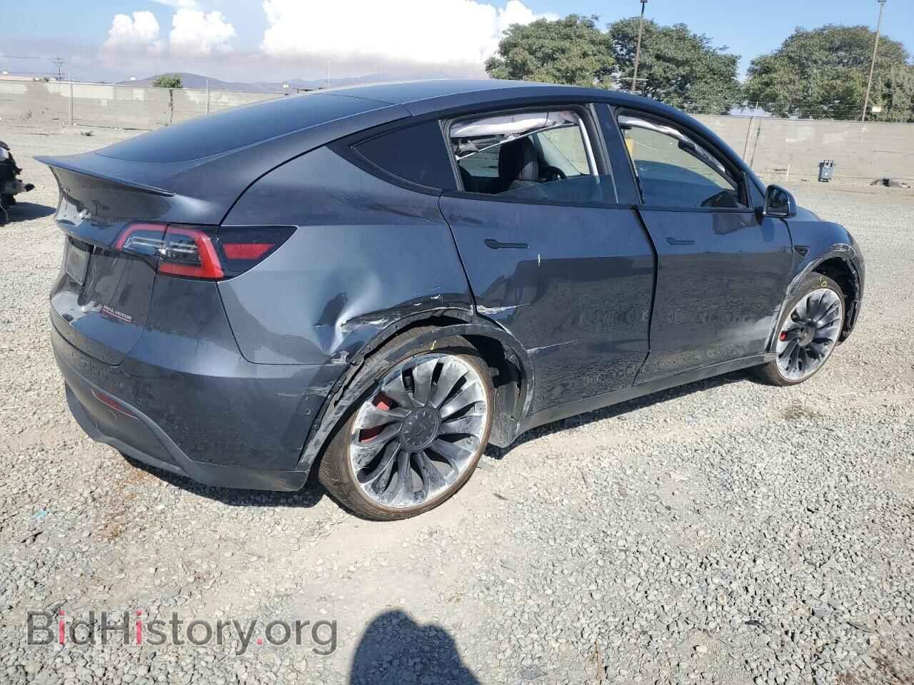 2022 TESLA MODEL Y - VIN: 7SAYGDEF6NF344348 - Фото 3