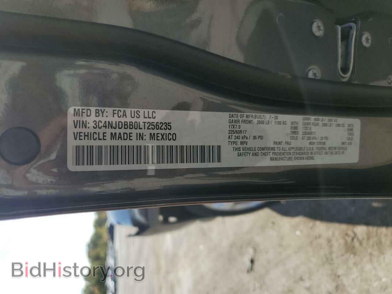 2020 JEEP COMPASS - VIN: 3C4NJDBB0LT256235 - Фото 13