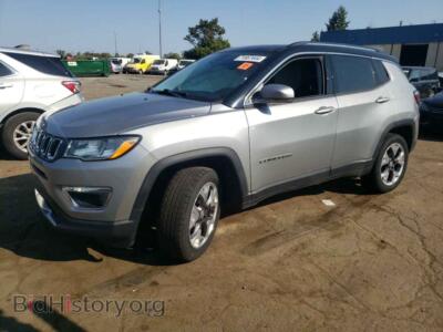 2021 Jeep COMPASS Limited, серебристый — VIN 3C4NJDCB0MT520697, Copart