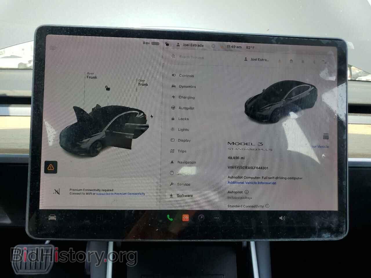 2020 TESLA MODEL 3 - VIN: 5YJ3E1EA5LF644301 - Photo 9