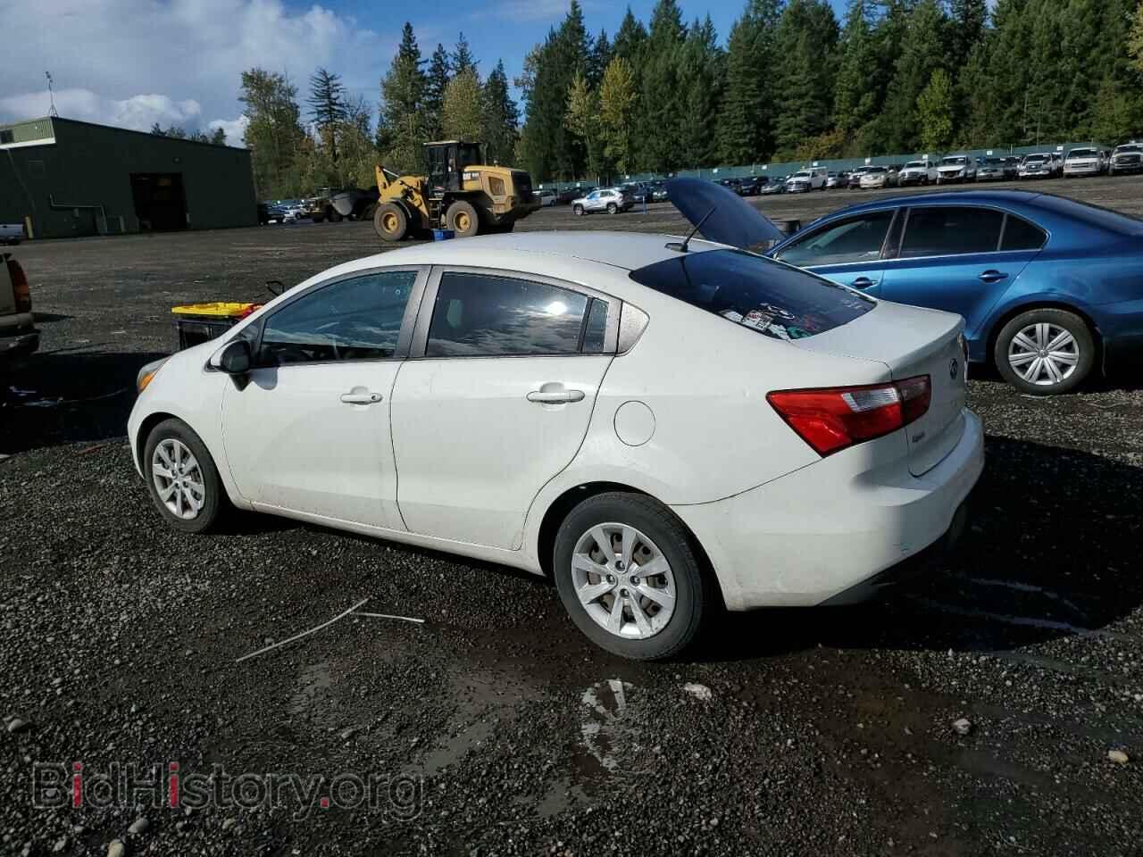 2012 KIA RIO - VIN: KNADM4A37C6090459 - Фото 2