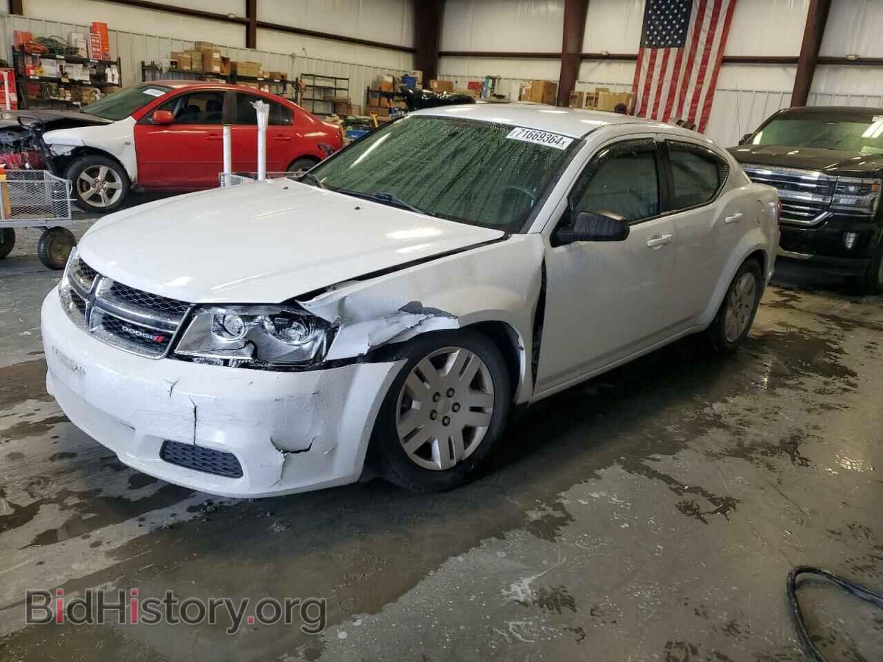 Фотография 1C3CDZAB9DN598849 - DODGE AVENGER 2013