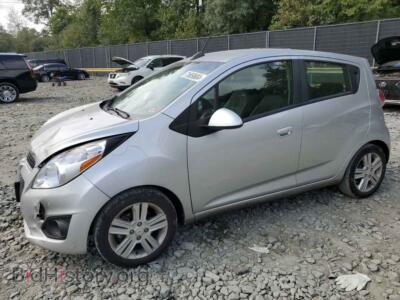 2015 Chevrolet SPARK 1LT, серебристый — VIN KL8CD6S96FC754231, Copart