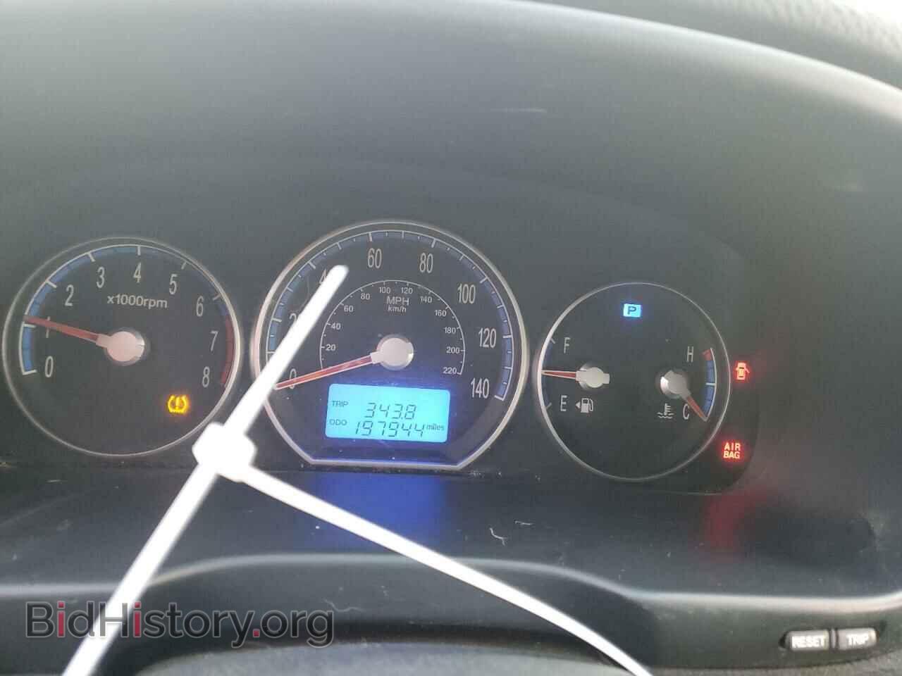2009 HYUNDAI SANTA FE - VIN: 5NMSG13D99H240072 - Фото 9