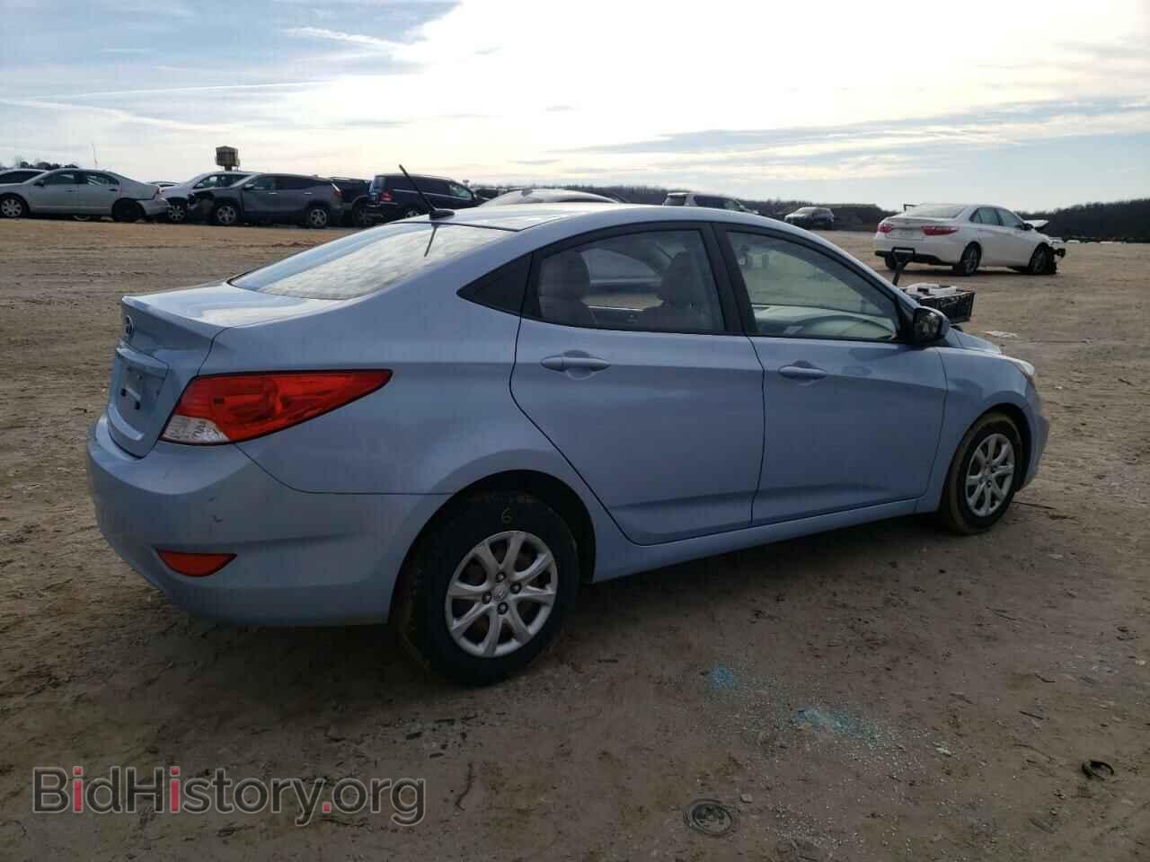 2014 HYUNDAI ACCENT - VIN: KMHCT4AE4EU677974 - Фото 3