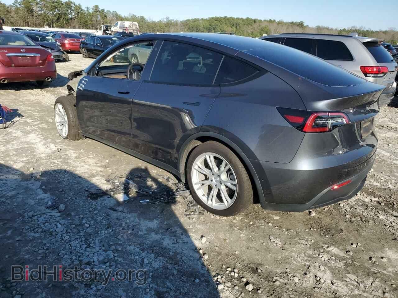 2021 TESLA MODEL Y - VIN: 5YJYGAEE8MF184619 - Фото 2