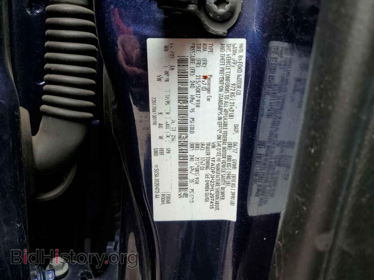 2017 FORD FOCUS - VIN: 1FADP3H23HL297415 - Фото 12