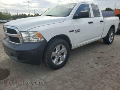2018 RAM 1500 ST, white — VIN 1C6RR7FM0JS242560, Copart