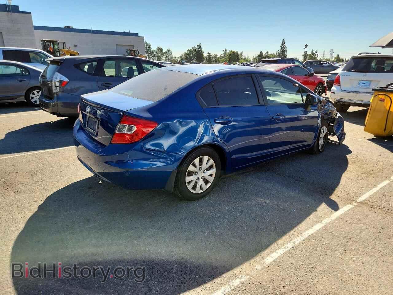 2012 HONDA CIVIC - VIN: 19XFB2F54CE344686 - Фото 3