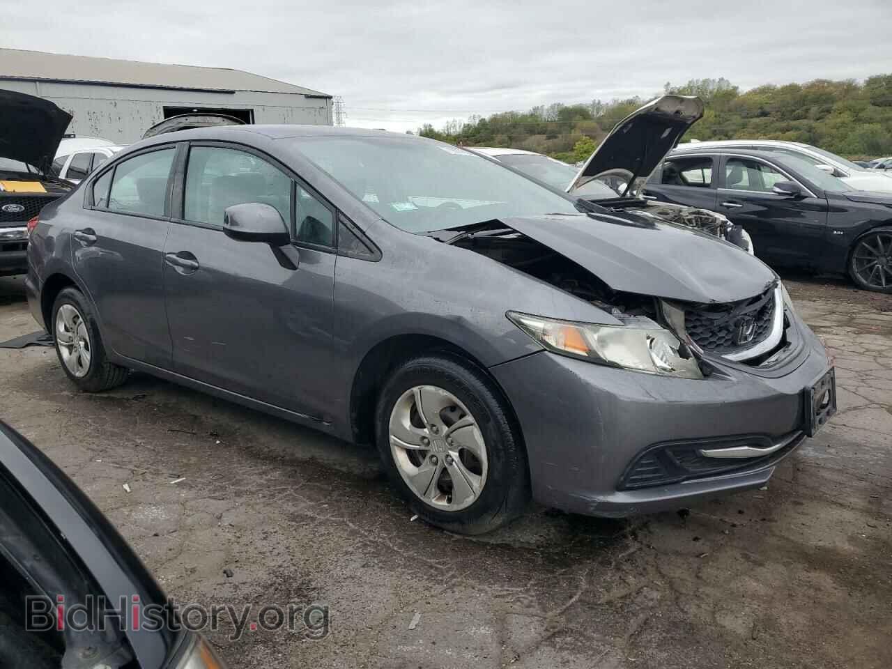 2013 HONDA CIVIC - VIN: 19XFB2F54DE078507 - Фото 4