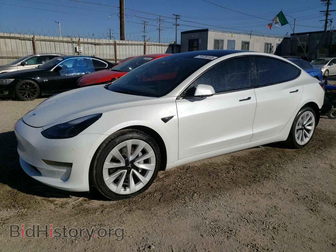 Photo 5YJ3E1EA2NF322508 - TESLA MODEL 3 2022