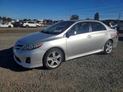 2013 Toyota COROLLA S, gray — VIN 2T1BU4EEXDC024567, Copart