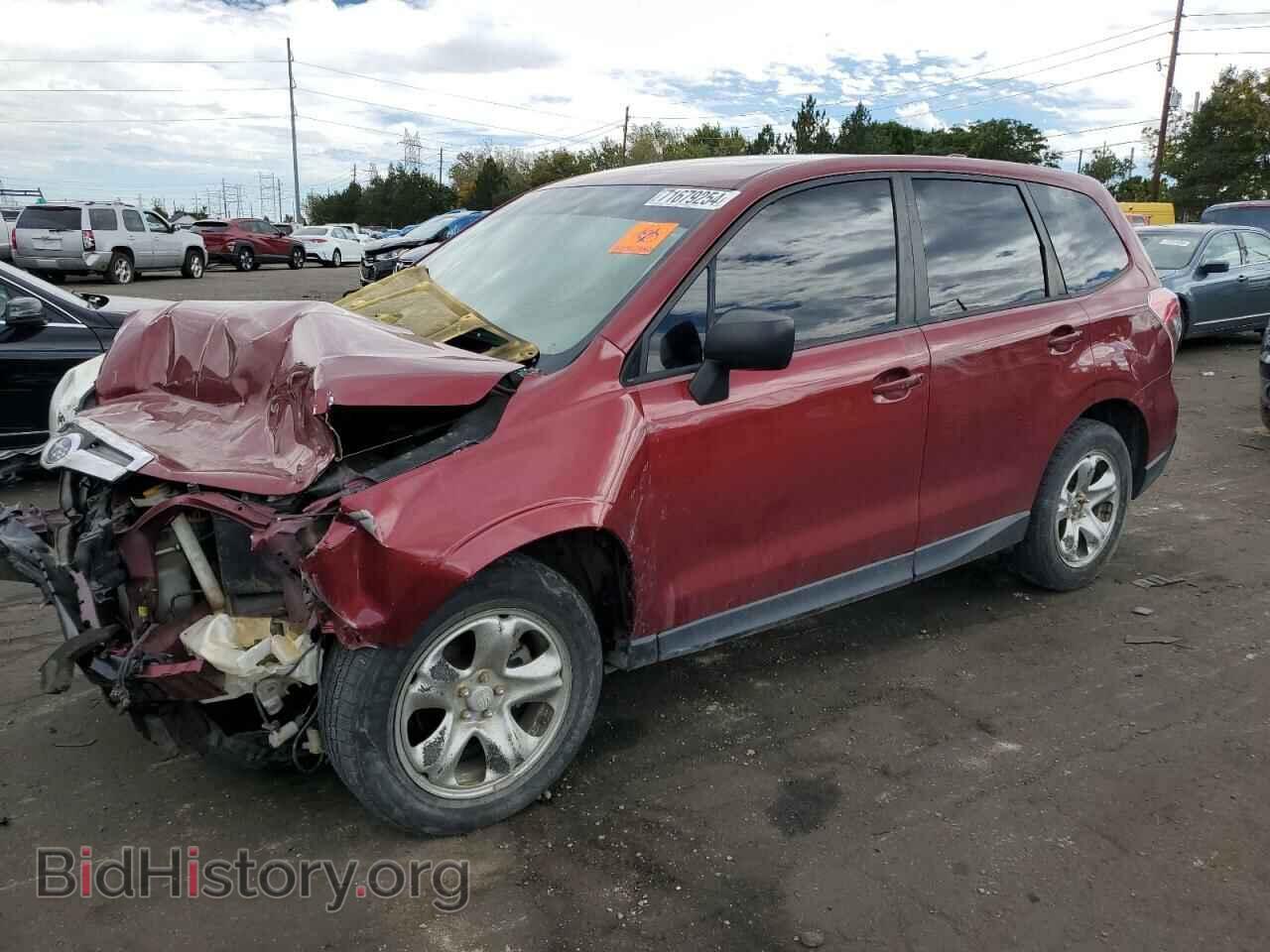 Фотография JF2SJAAC4GG537400 - SUBARU FORESTER 2016
