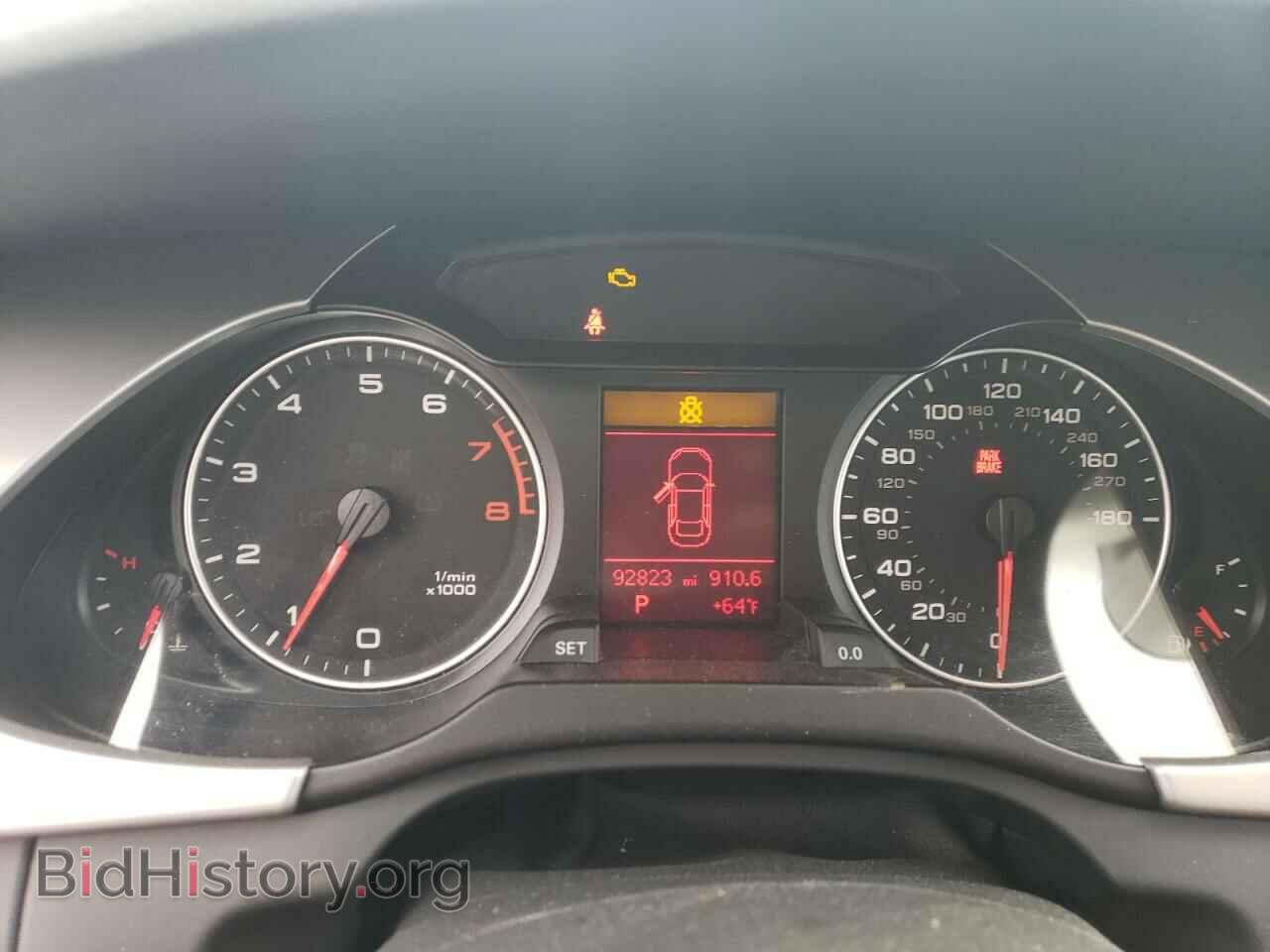2012 AUDI A4 - VIN: WAUBFAFL1CN017599 - Фото 9