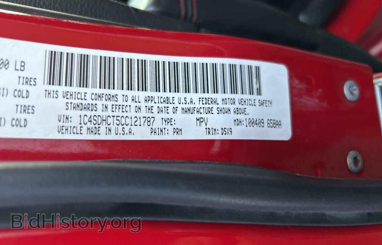 2012 DODGE DURANGO - VIN: 1C4SDHCT5CC121787 - Photo 10