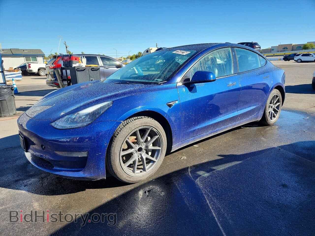 Photo 5YJ3E1EA7NF289263 - TESLA MODEL 3 2022