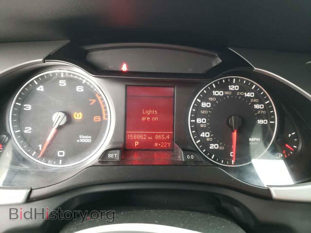 2012 AUDI A4 - VIN: WAUFFAFL1CN011464 - Фото 9