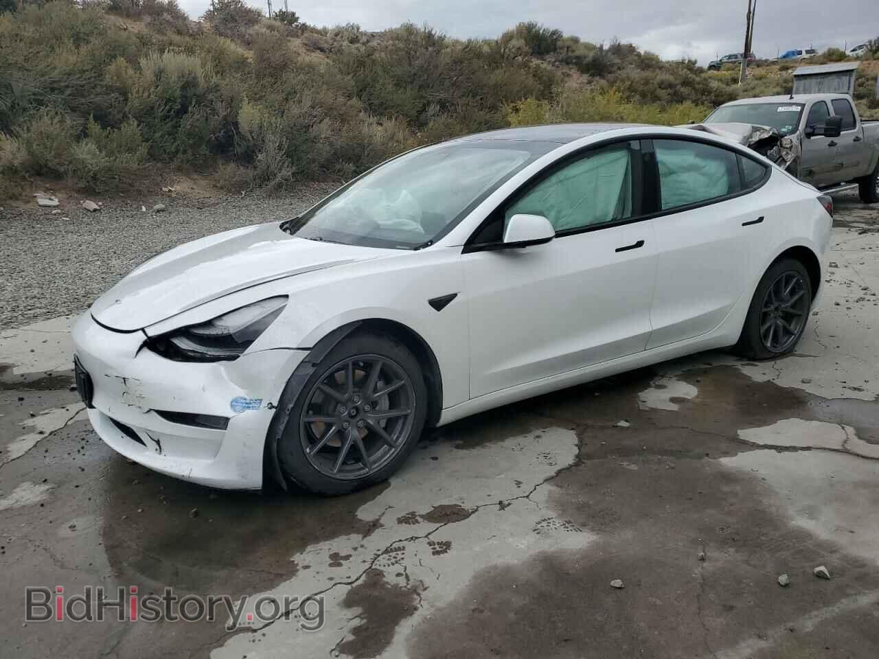 Photo 5YJ3E1EB3MF009314 - TESLA MODEL 3 2021