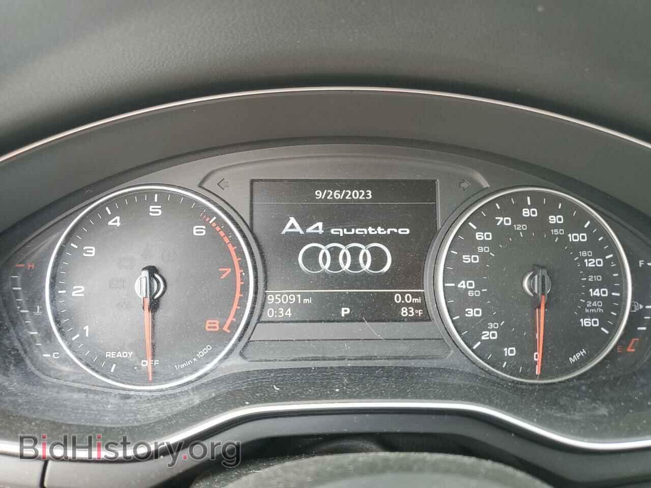 2017 AUDI A4 - VIN: WAUANAF44HN059909 - Фото 9