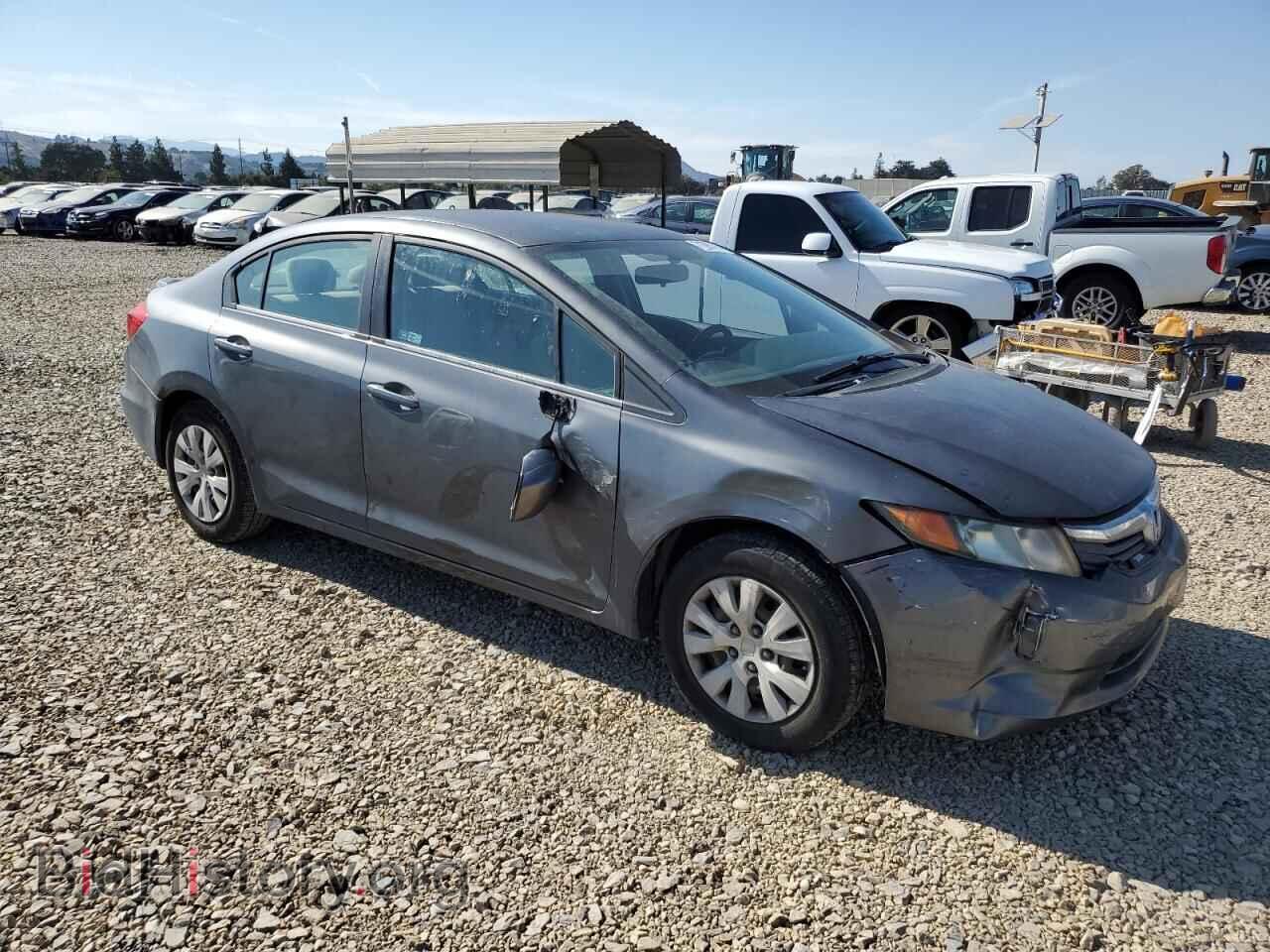 2012 HONDA CIVIC - VIN: 2HGFB2F53CH609846 - Фото 4