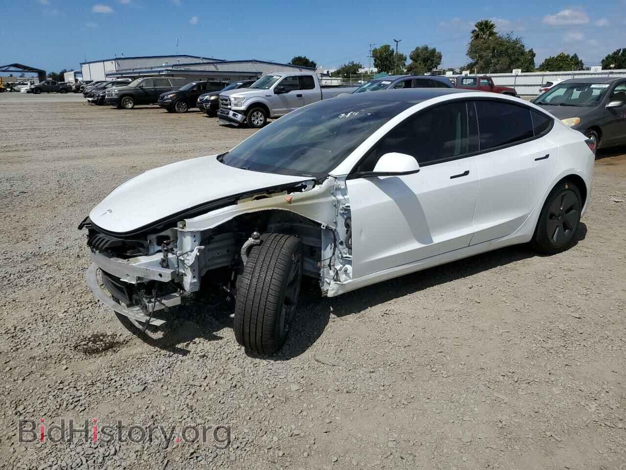 Photo 5YJ3E1EB8MF993155 - TESLA MODEL 3 2021
