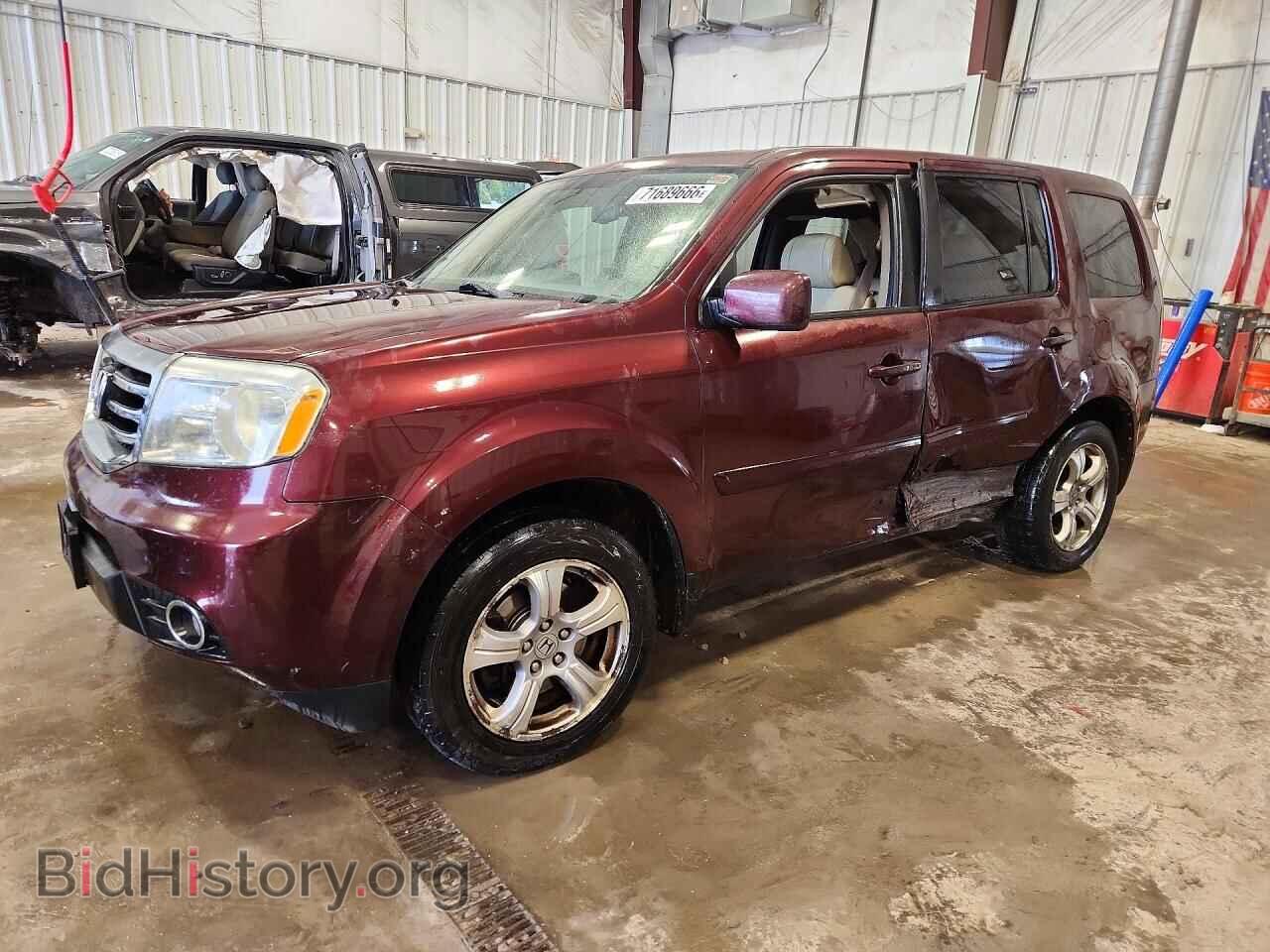Фотография 5FNYF4H51DB013047 - HONDA PILOT 2013