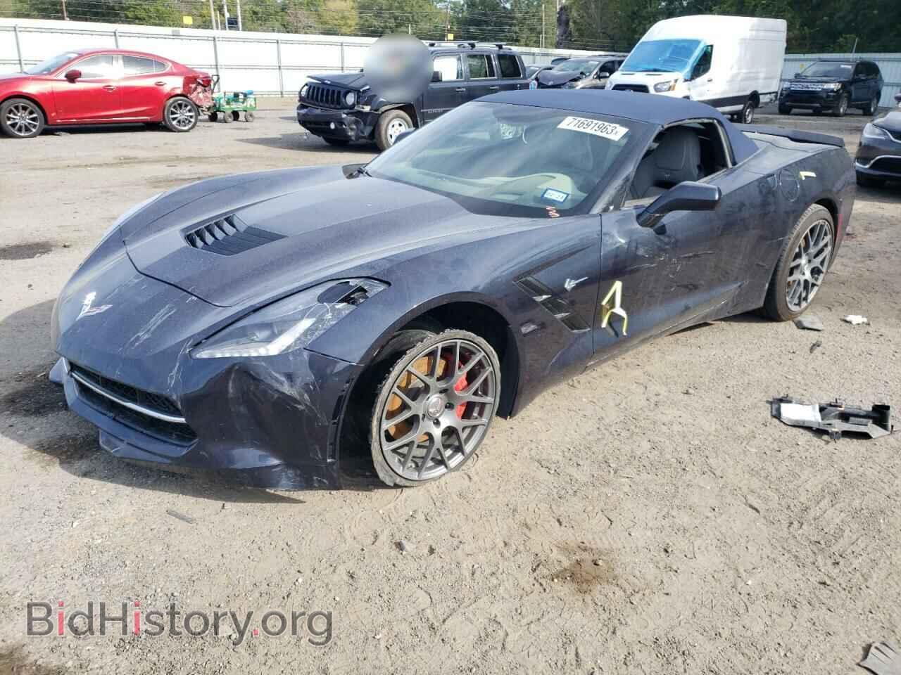 Photo 1G1YF3D7XE5118599 - CHEVROLET CORVETTE 2014