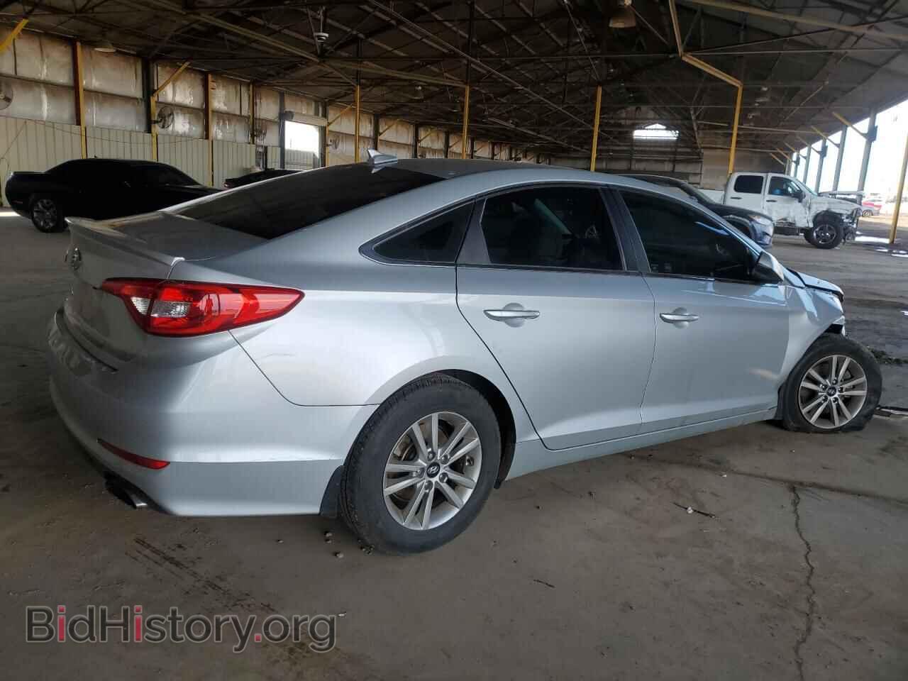 2017 HYUNDAI SONATA - VIN: 5NPE24AF7HH484807 - Фото 3