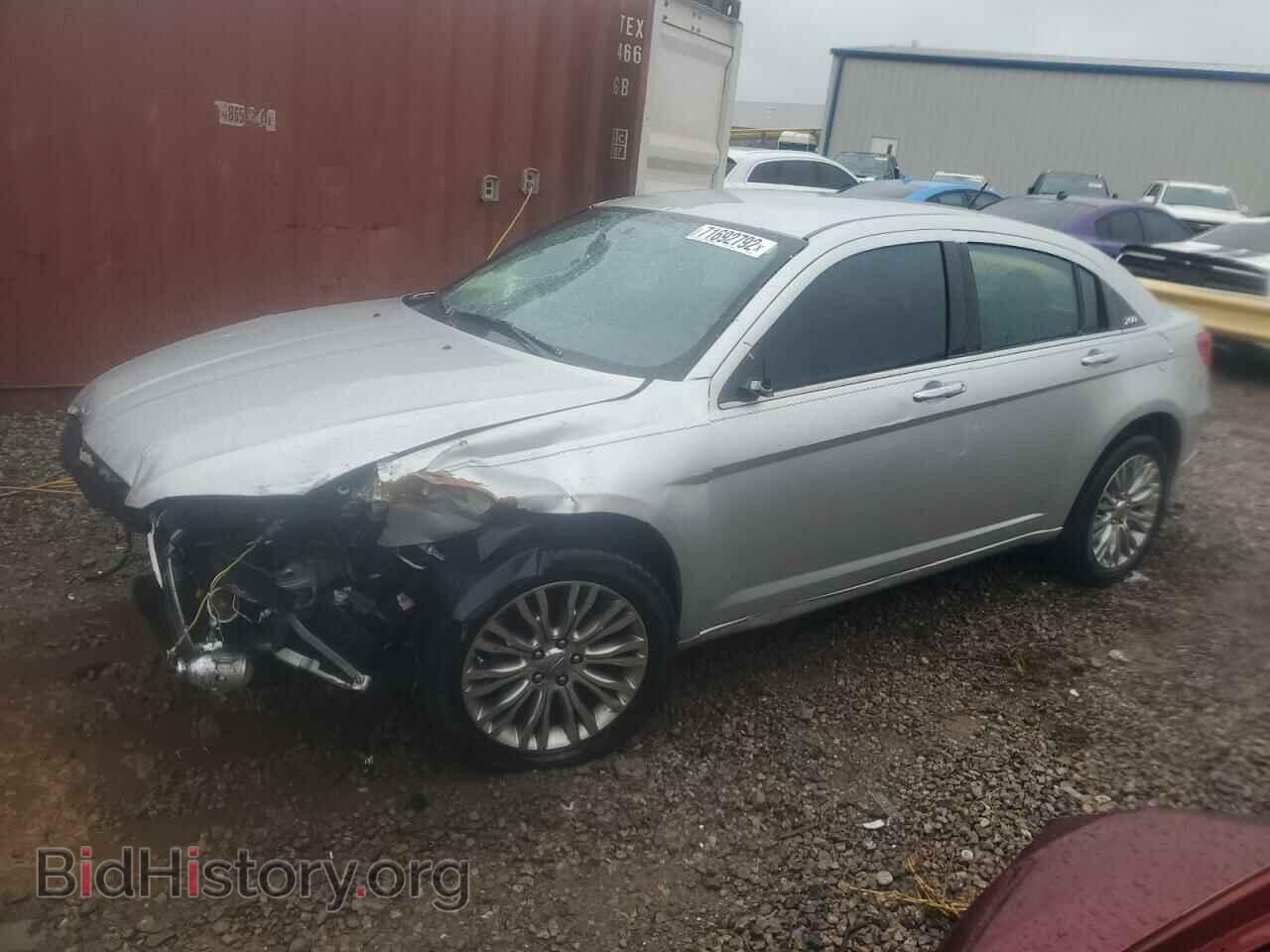 Фотография 1C3CCBCB1CN307590 - CHRYSLER 200 2012