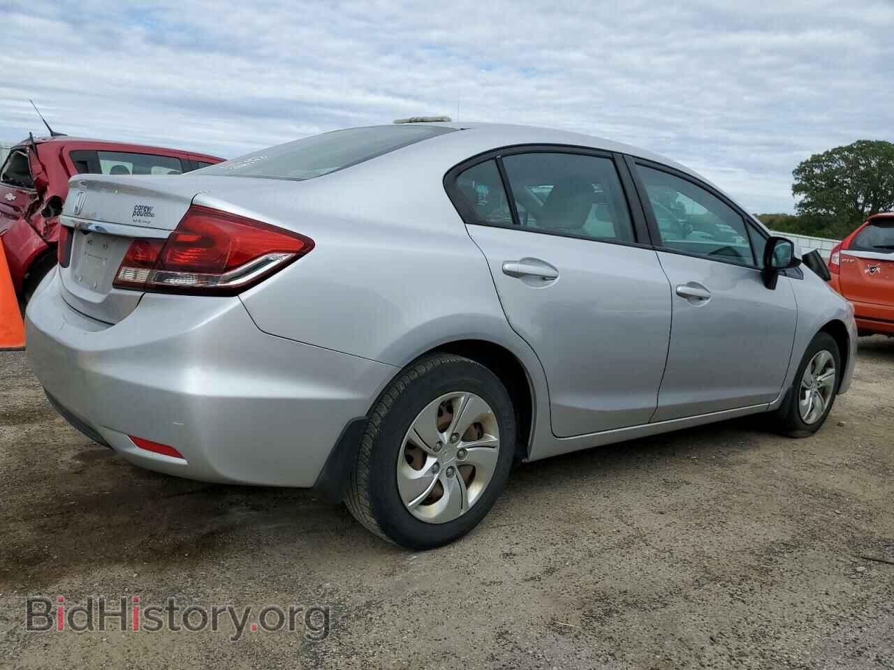 2013 HONDA CIVIC - VIN: 19XFB2F51DE055640 - Фото 3