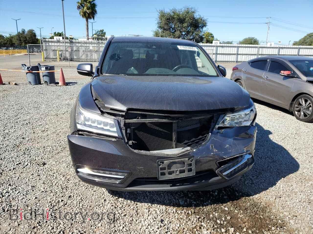 2016 ACURA MDX - VIN: 5FRYD4H42GB033534 - Фото 5